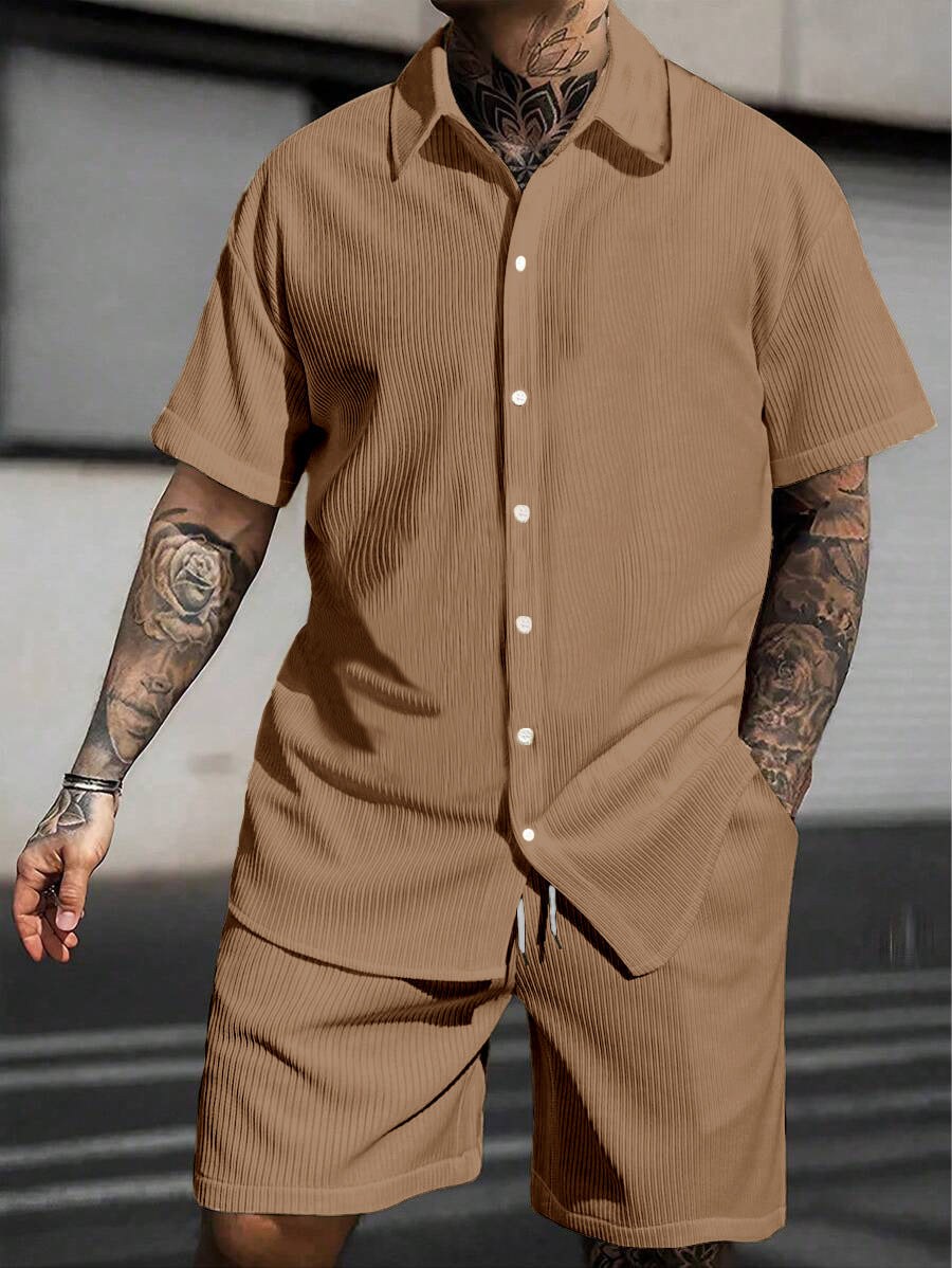 Antonia Casual Set in Khaki