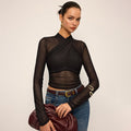Antonia Elegant Top with Long Sleeve