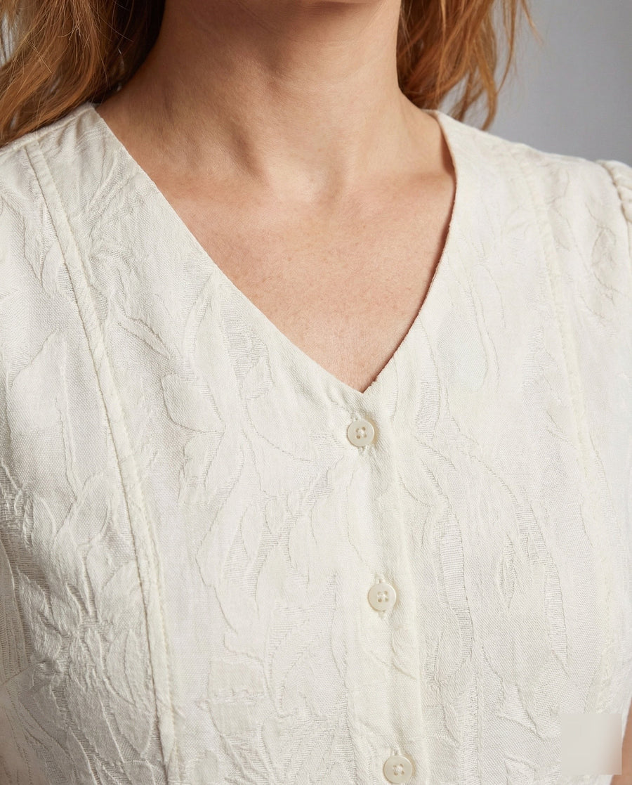 Antonia Linen Blouse