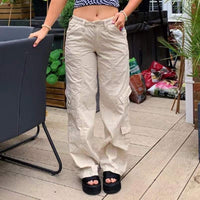 Antonia Trousers with Pockets in Nude