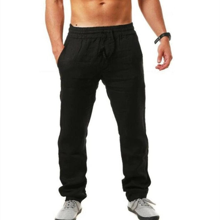Arend Elegant Trousers in Black