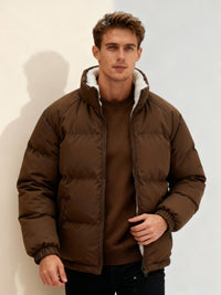 Arend Warm Jacket in Brown