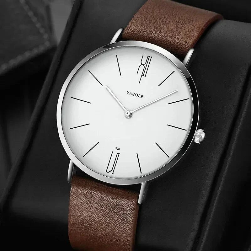 Arend Watch in Brown and White