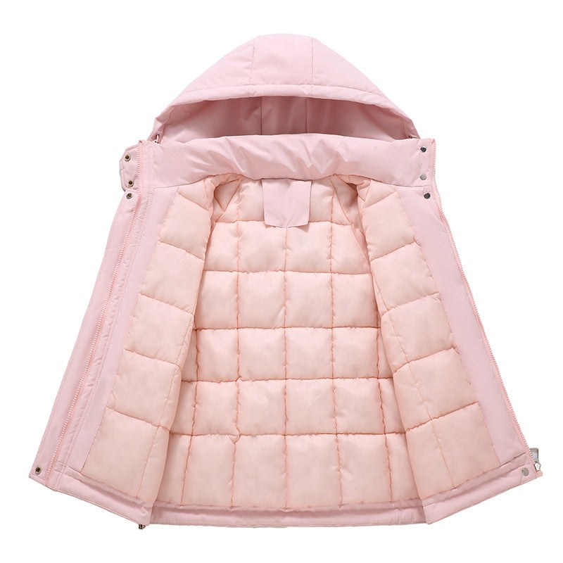 Ariane Jacket with Hood in Black