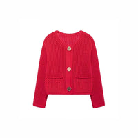 Arielle Airy Knit Cardigan with Pockets