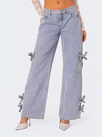 Arielle Casual Jeans in Light Blue