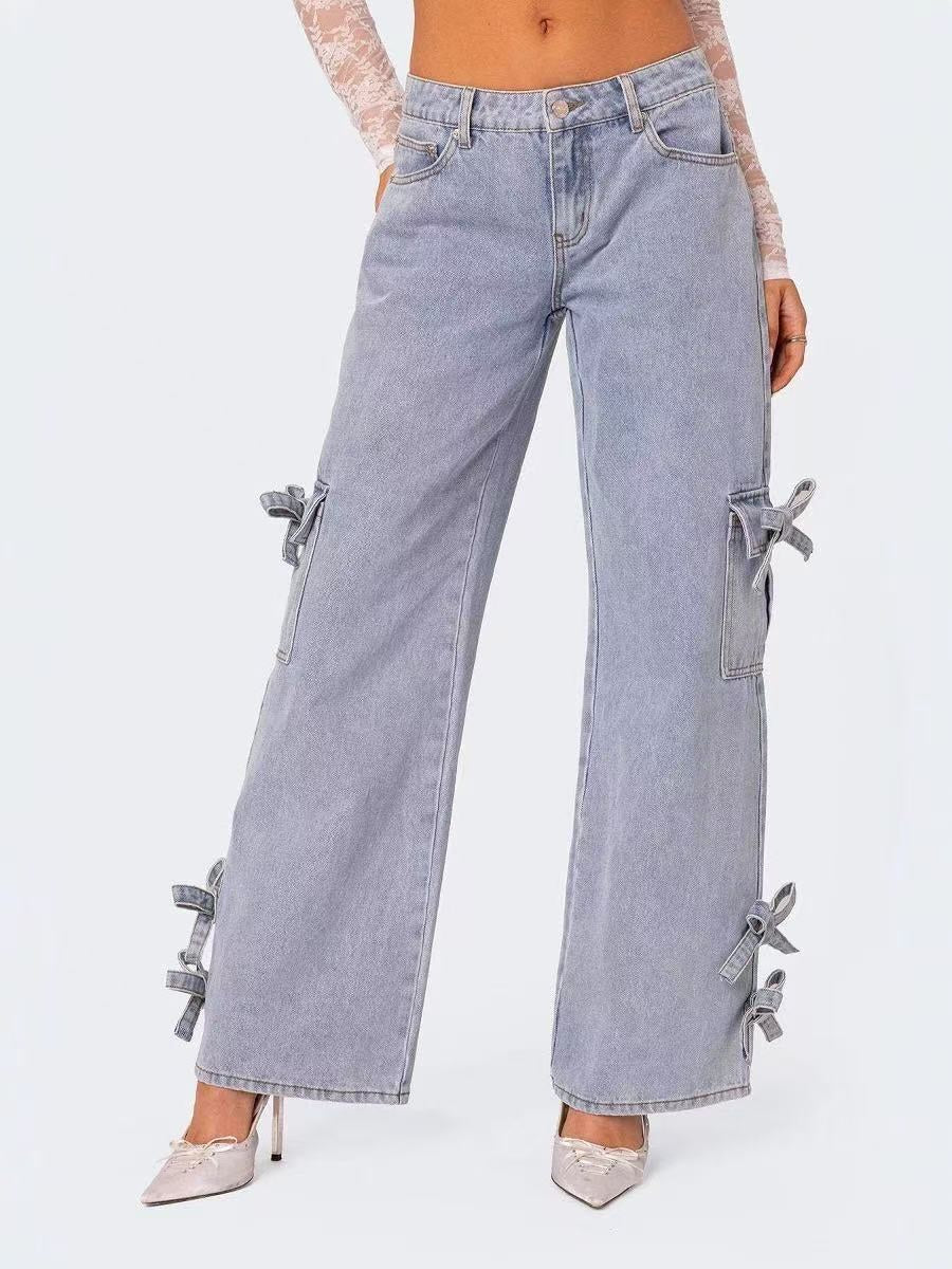 Arielle Casual Jeans in Light Blue