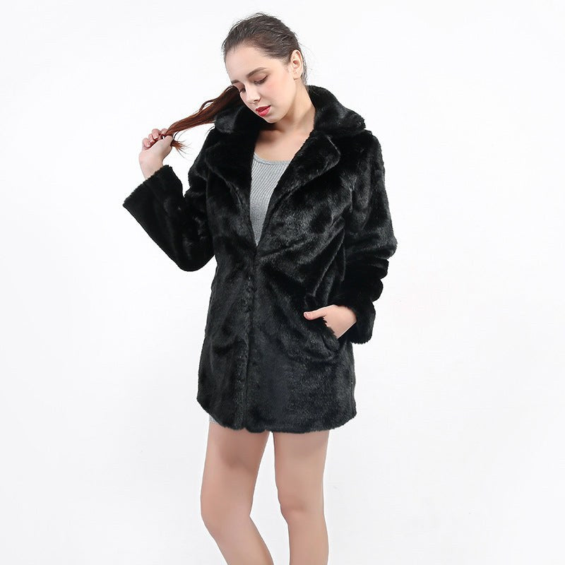 Arielle Elegant Coat in Black