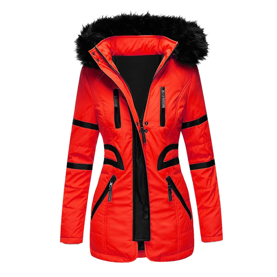 Arielle Jacket with Pockets in Red