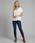 Arielle Linen Blend Blouse