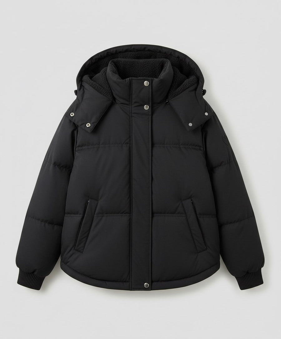 Arielle Warm Jacket in Black