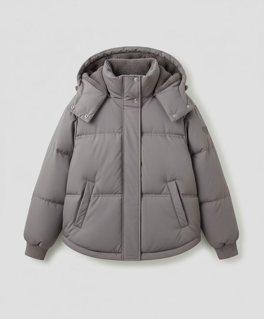 Arielle Warm Jacket in Grey