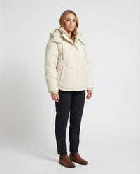 Arielle Warm Jacket in White