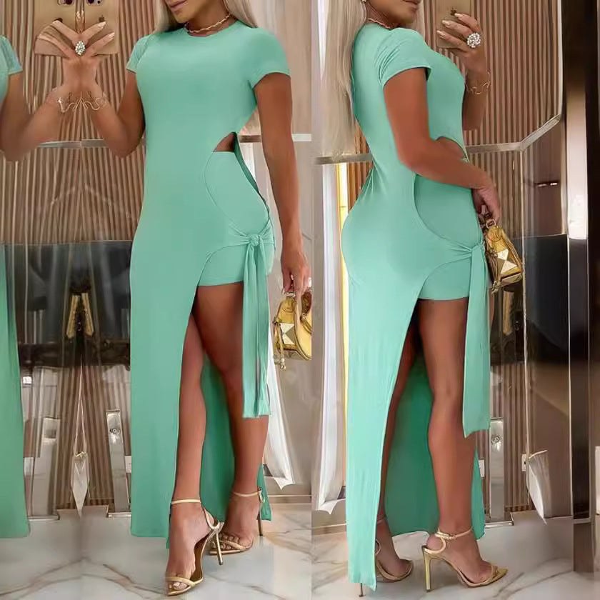 Arlette Maxi Dress with Side Split