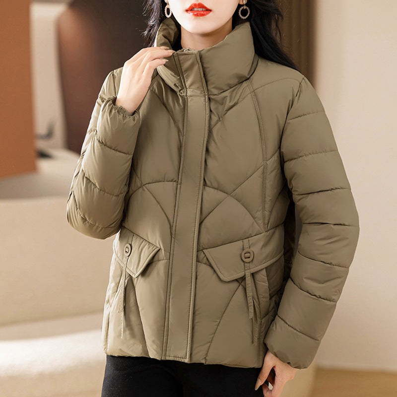 Arlette Quilted Jacket in Brown