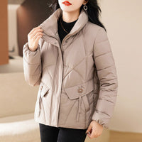 Arlette Quilted Jacket in Khaki