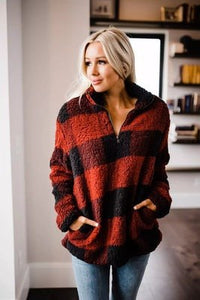 Arlette Sweater in Red