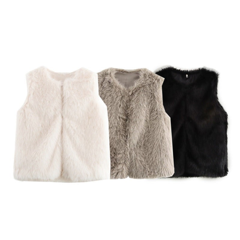 Arlette Vest in White