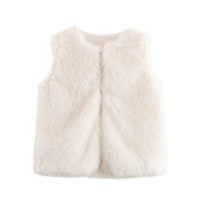 Arlette Vest in White