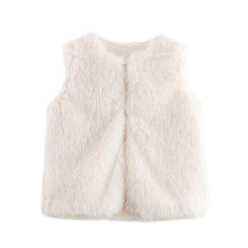 Arlette Vest in White