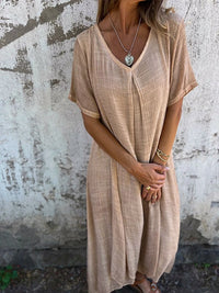 Arnea Maxi-dress in Apricot
