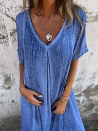 Arnea Maxi-dress in Blue