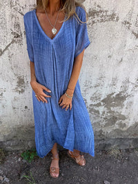 Arnea Maxi-dress in Blue