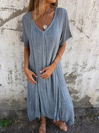 Arnea Maxi-dress in Grey