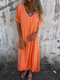 Arnea Maxi-dress in Orange