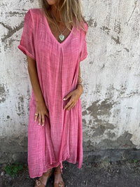 Arnea Maxi-dress in Pink