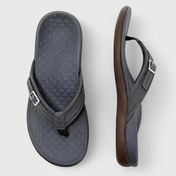 Arvina Women's Thong Sandals with in Black