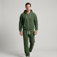 Ashford Corduroy Set in Army Green