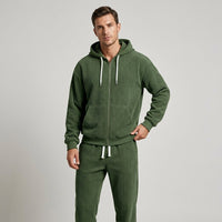 Ashford Corduroy Set in Army Green