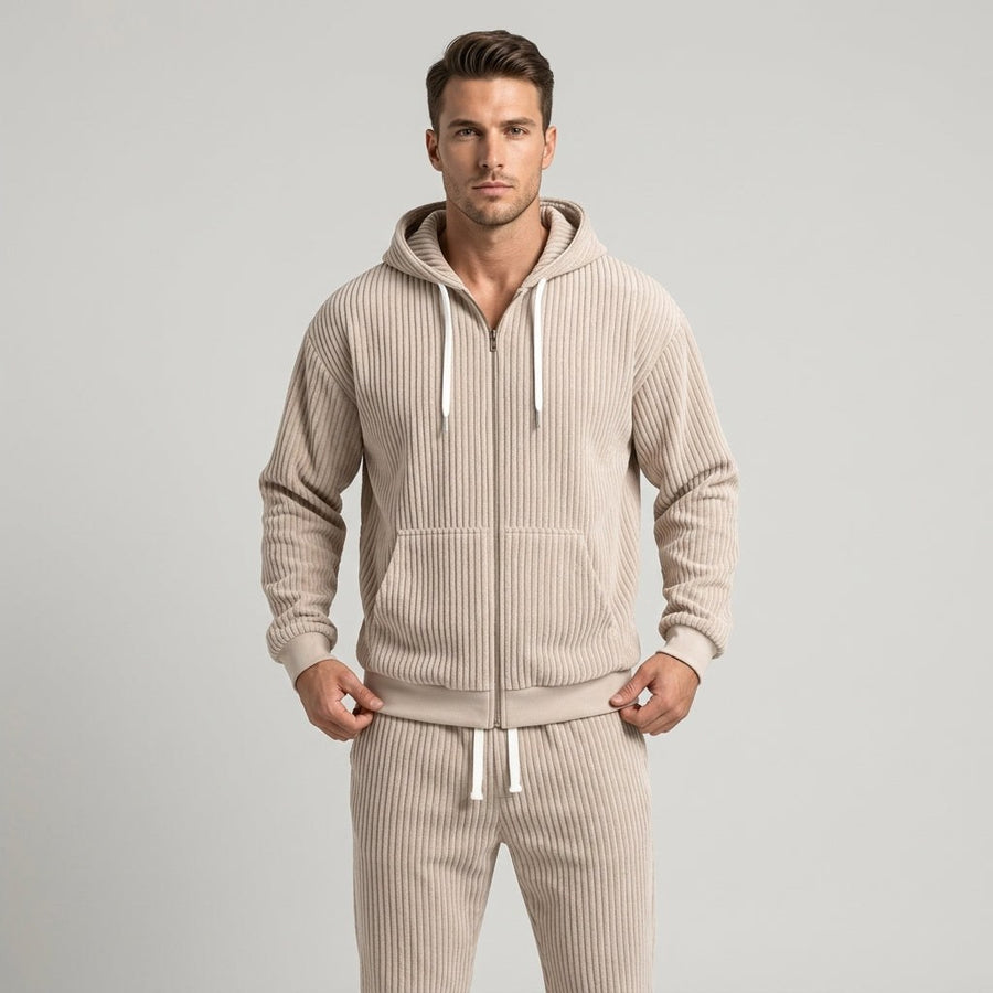 Ashford Corduroy Set in Beige