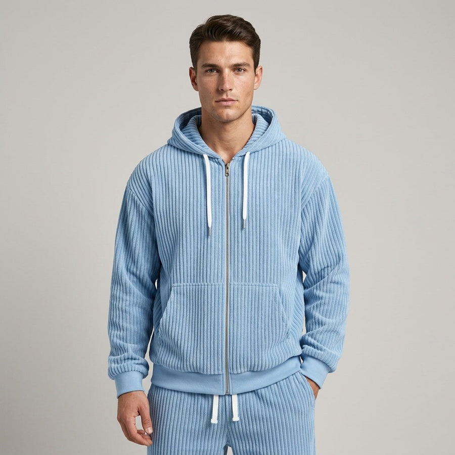 Ashford Corduroy Set in Carolina Blue