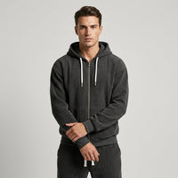 Ashford Corduroy Set in Charcoal
