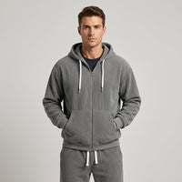 Ashford Corduroy Set in Gray