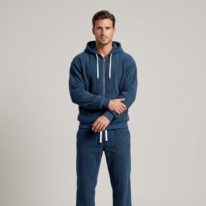 Ashford Corduroy Set in Royal Blue