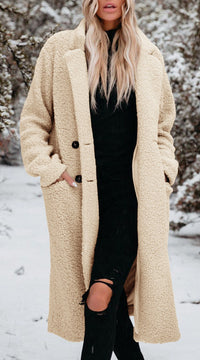 Astrid Comfortable Jacket in Beige