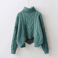 Astrid Knit Sweater in Peacock Blue