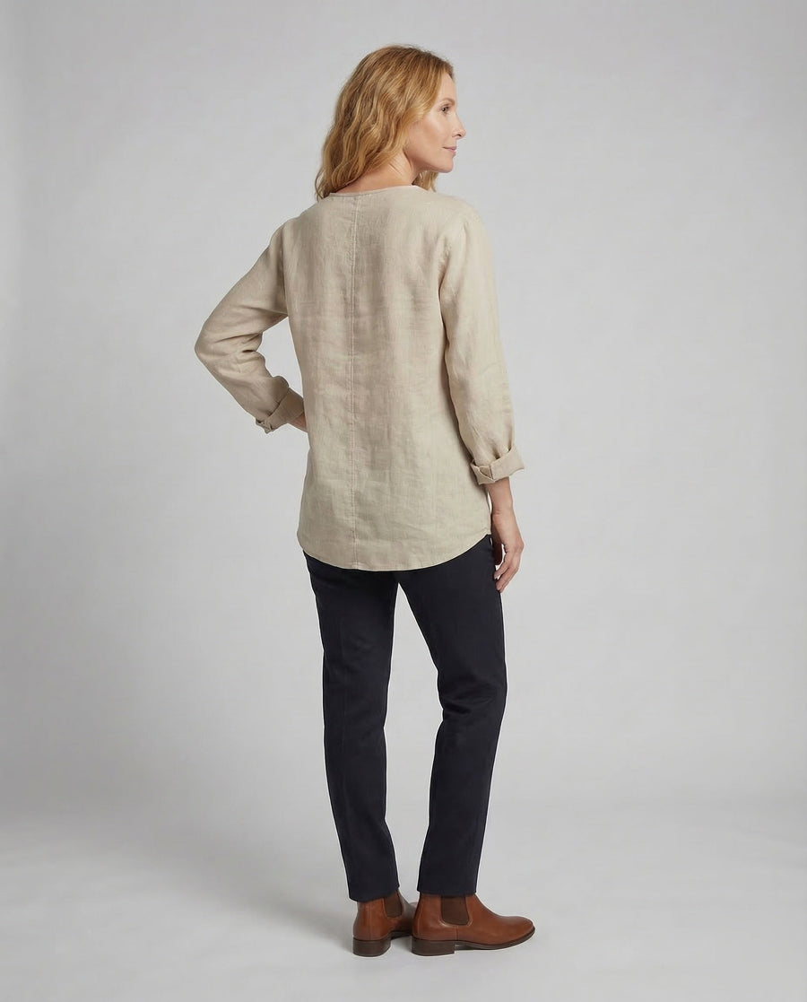 Astrid Lightweight Linen Tunic
