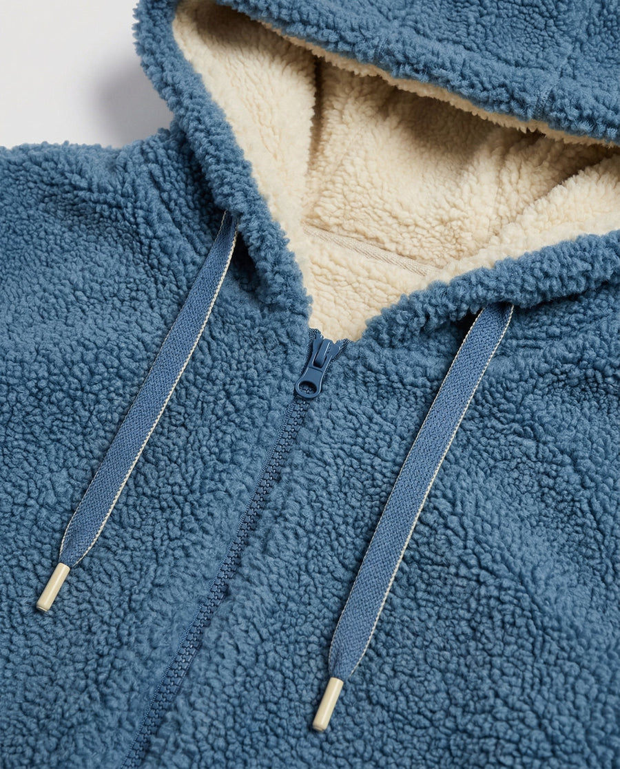Astrid Warm Jacket in Blue