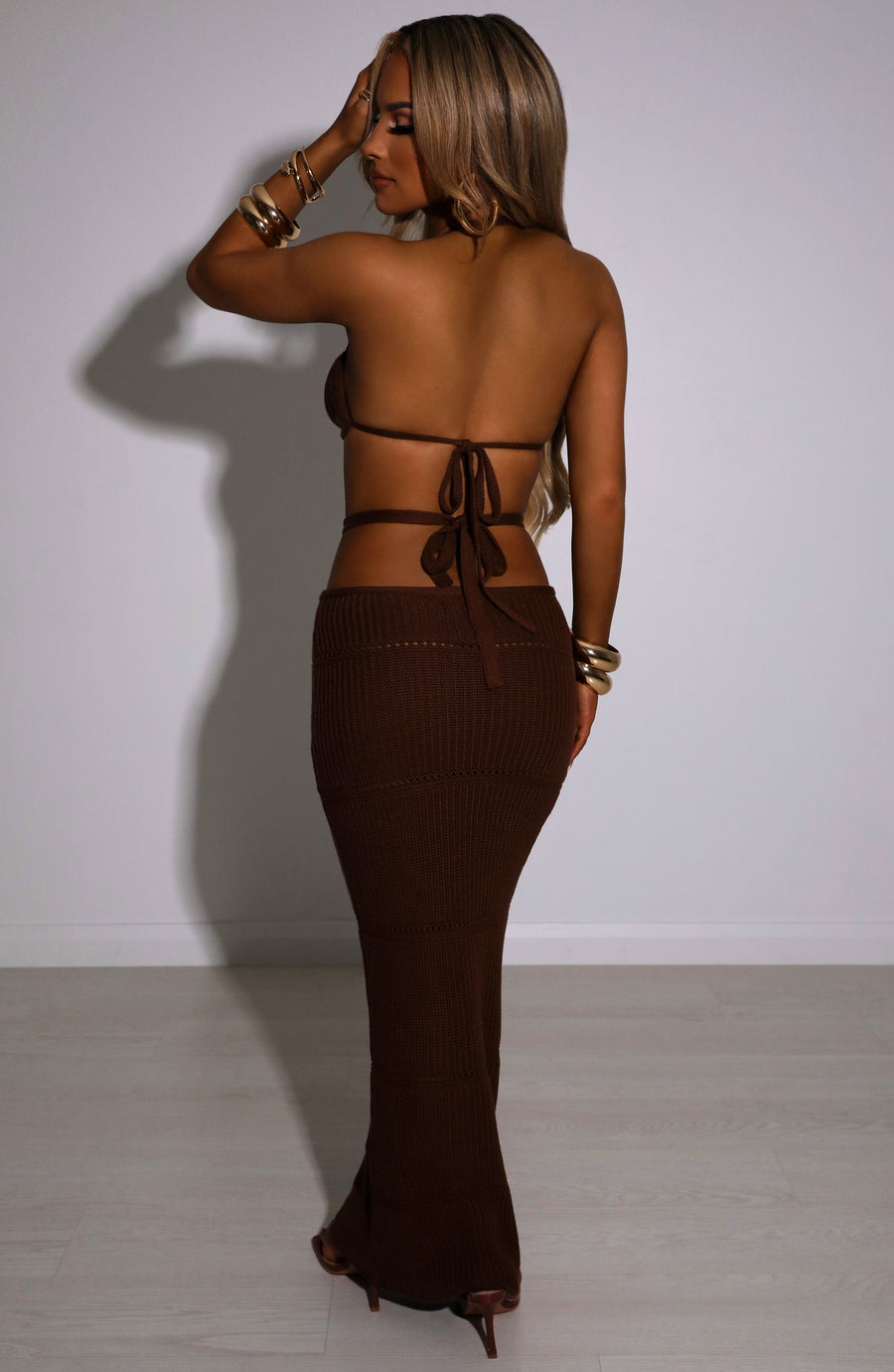 Kelly Maxi Skirt - Chocolate