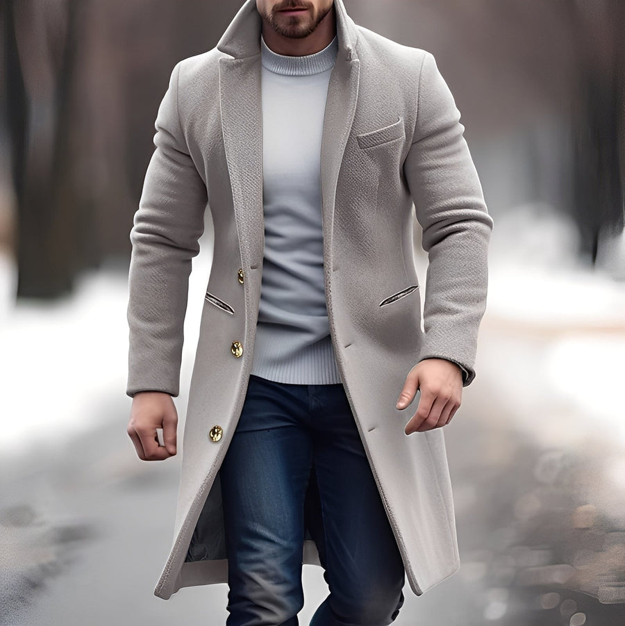 August Coat in Grey