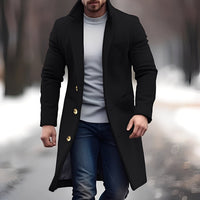 August Coat in Schwarz 1