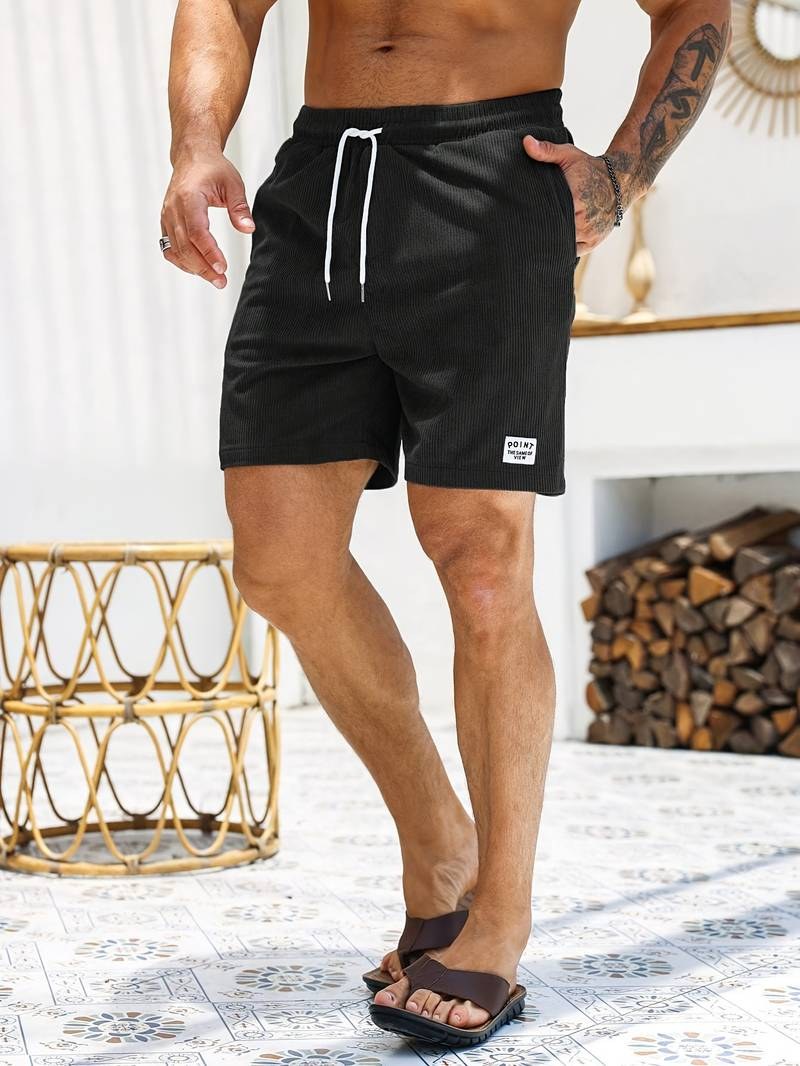 August Comfortable Shorts in Black