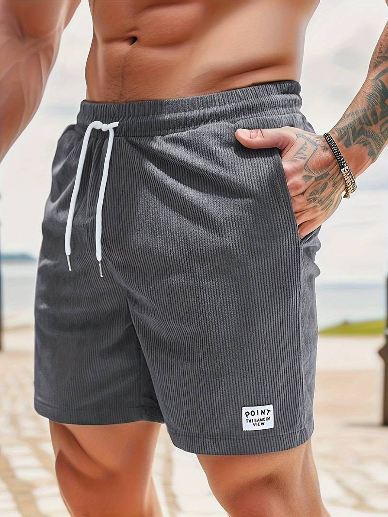 August Comfortable Shorts in Grey