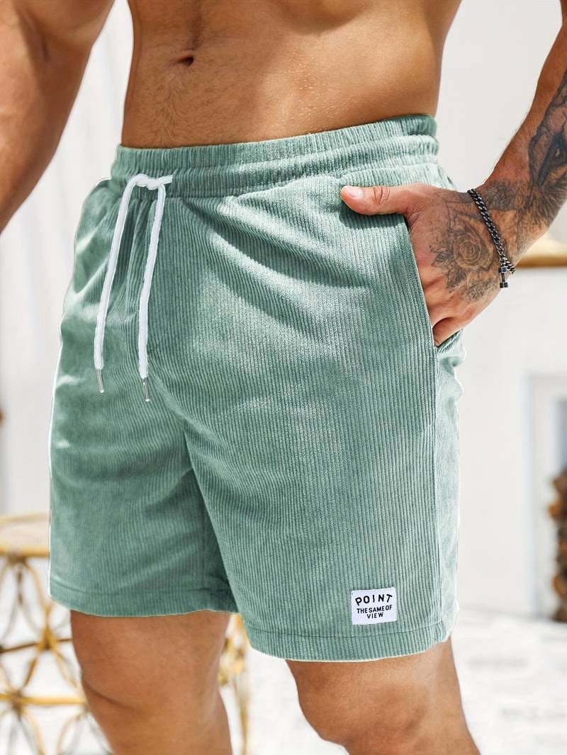 August Comfortable Shorts in Light Green
