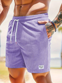 August Comfortable Shorts in Purple