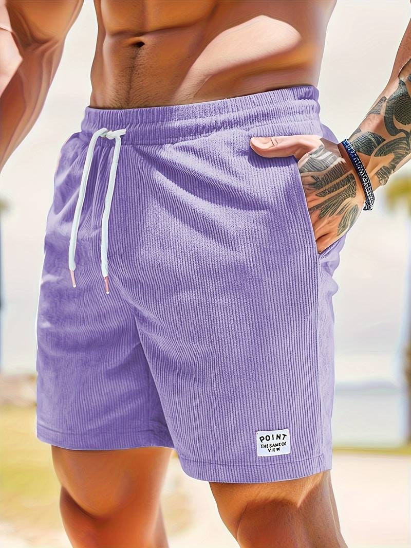 August Comfortable Shorts in Purple